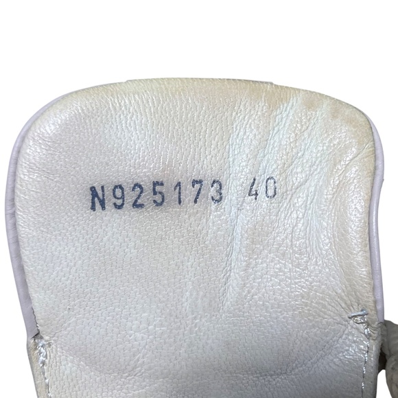 AGL Blondie Perforated Platform Leather Sneakers Talc Pink Women's Size 40 US 10 - Picture 10 of 11